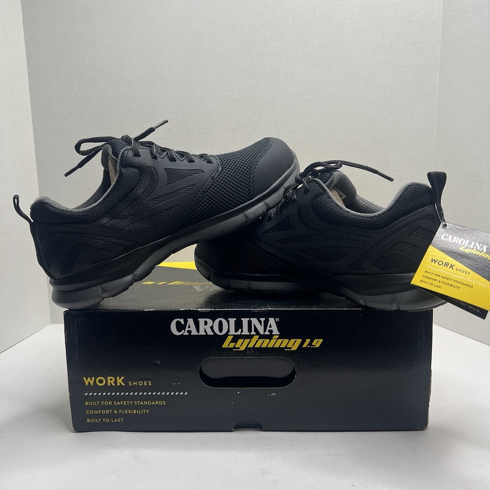 Carolina CA1940 Tondra Women’s Composite Toe Work Shoes Black Size 9.5M NEW